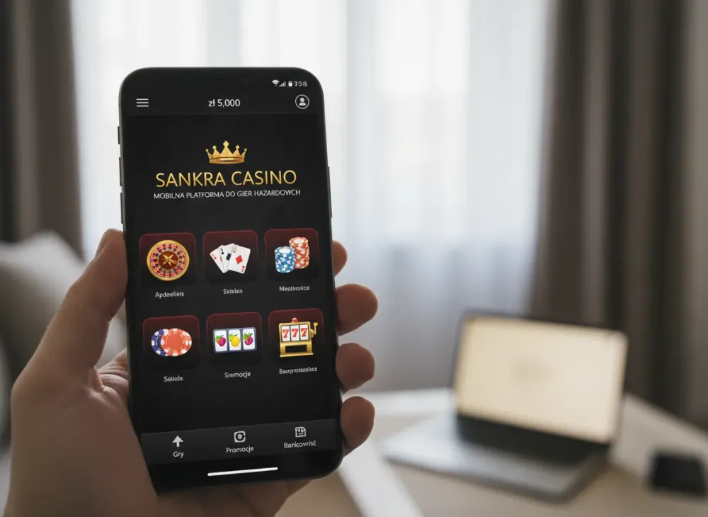 Sankra casino app - mobilna platforma do gier hazardowych